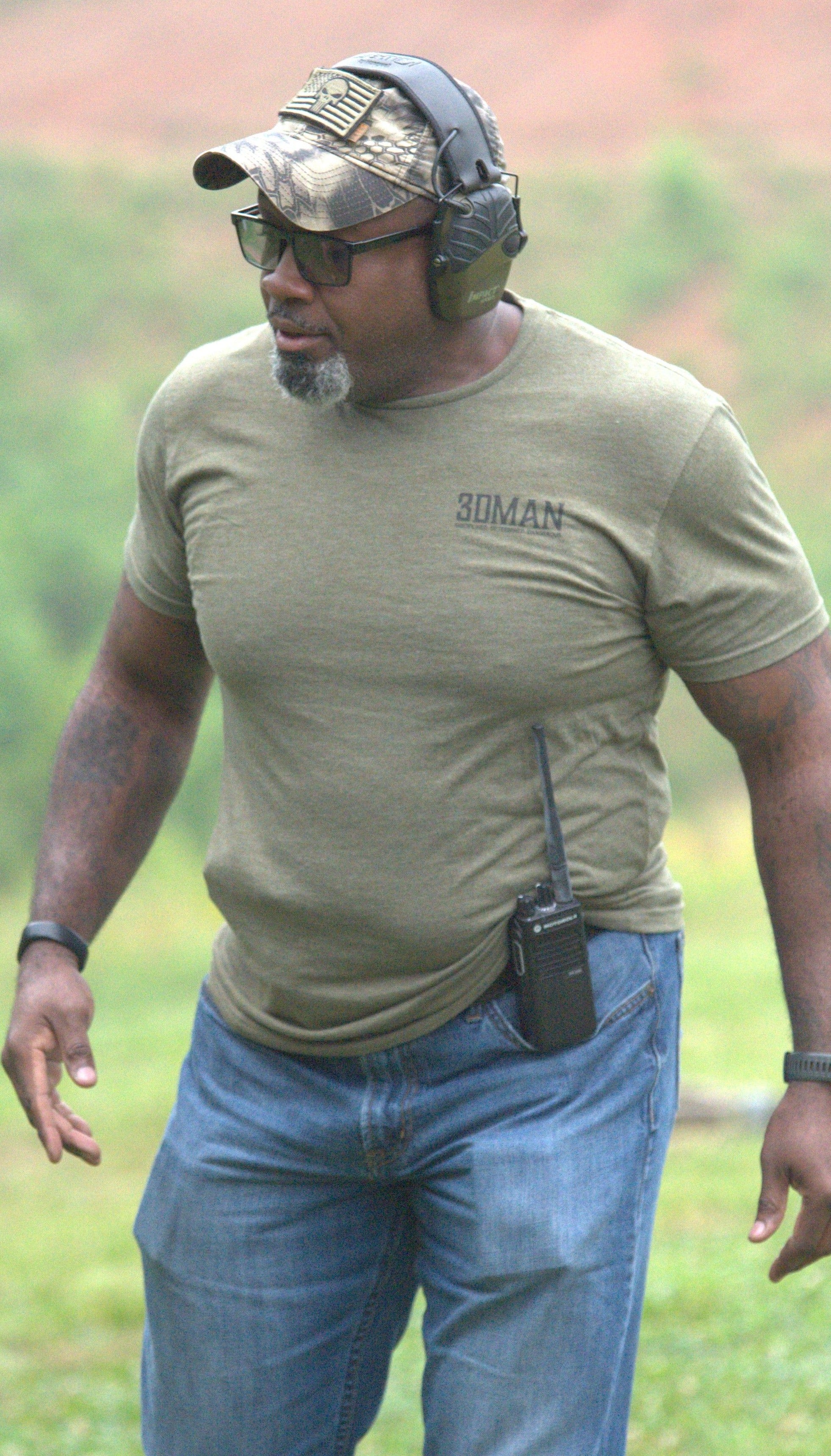 3DMAN Official Military Green T-Shirt