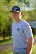 3DMAN Official Heather Gray T-Shirt